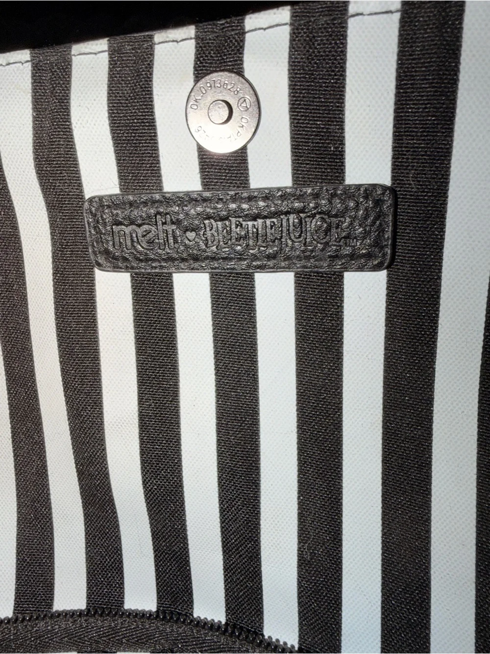 Melt Cosmetics Beetlejuice sandworm makeup bag brand new, never used, RARE HTF